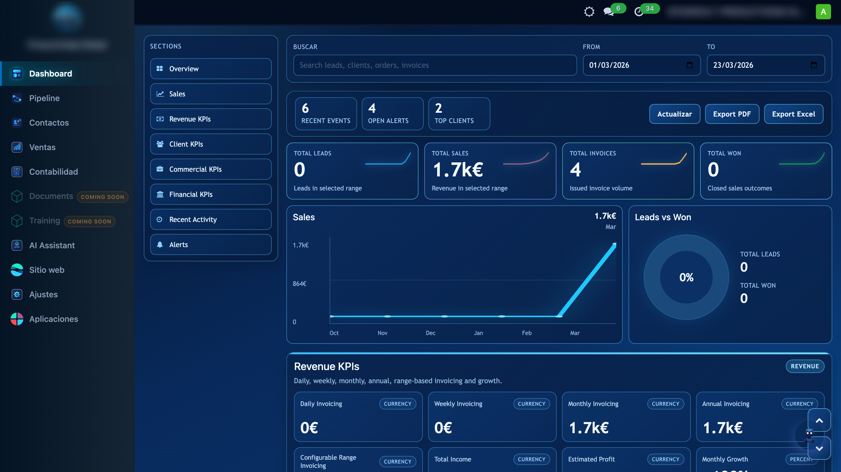 Odoo 18 SaaS CRM Platform